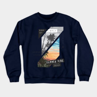 The Summer Vibe Crewneck Sweatshirt